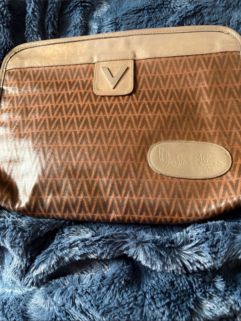 Women’s Brown Pattern Valentino Shoulder Bag